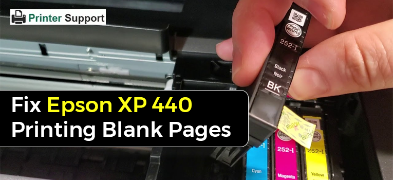 Fix Epson XP 440 Printing Blank Pages